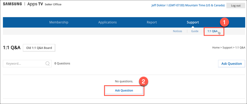 Ask question